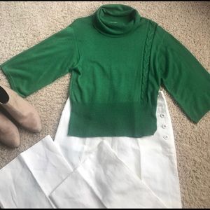 Anthropologie 3/4 sleeve sweater sz M